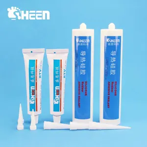 Chất Lượng Cao Cách Ly Điện 1.0W/Mk Trắng Silicone RTV Keo Cho Ống Dẫn Nhiệt Hội