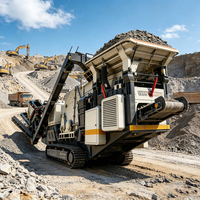 Stations mobiles de concassage de ballast : concassage sur site le long des routes de construction, à la base de la construction ferroviaire