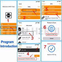 Carte de commentaires NFC personnalisée en acrylique, affichage des commentaires par tapotement, encodage du lien Google NFC pour la réception et le bureau d'accueil