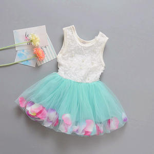 Vêtements de boutique pour enfants en gros, robe tutu en dentelle pour filles - Product Image 3