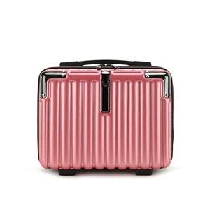 Caja de <span class=keywords><strong>maquillaje</strong></span> de viaje más vendida, Maleta, estuche de cosméticos, mini equipaje pequeño, caja de almacenamiento de mano impermeable para dama - Product Image 5