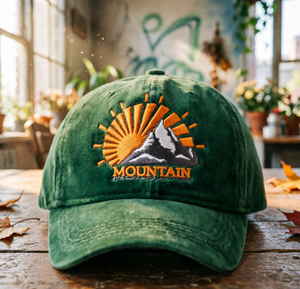 Gorras de Béisbol Verdes de Terciopelo Cálido, Gorra de Béisbol de 5 Paneles con Visera Curva Personalizada, Gorras Cálidas y Suaves para Exteriores - Product Image 6