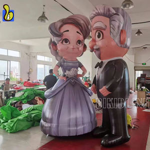 Decoración DE BODA Adorable diseño personalizado inflable viejo parejas casadas globo - Product Image 1