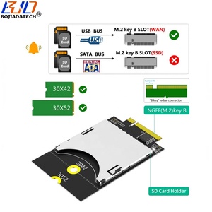 NGFF <span class=keywords><strong>M</strong></span>.2 ключ-B интерфейс к SD-карточному конвертерному адаптеру (поддержка USB-шины, а не SATA-шины) - Product Image 2