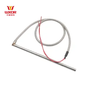 Wenxin 12 Volt sưởi ấm góc bên phải hộp mực nóng 10 mm x 300 mm hộp mực nóng