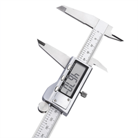Calibre numérique TRANRICH 0-6 pouces, outil de mesure, calibre à vernier en acier inoxydable avec fonction pouces et mm