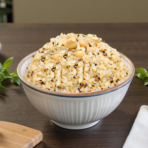 Riz instantané Konjac prêt à manger, repas végétalien au micro-ondes, faible teneur en sucre, riche en fibres, pratique - Product Image 1