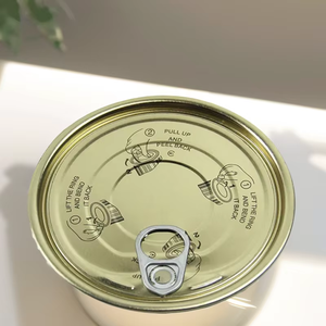 Prime Easy Open Einddeksels Full Diafragma Rond 305 #83.3Mm Food Grade Niet-Navulbare Blik Voor Ingeblikt Voedsel - Product Image 1