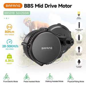 <span class=keywords><strong>Bafang</strong></span> Nouvelle Version Mid Motor Kits Ebike <span class=keywords><strong>Bafang</strong></span> <span class=keywords><strong>BBS01</strong></span> BBS02 BBSHD 36v 48v 250w 350w 500w 750w 52v 1000w Kit de Conversion Mid Drive - Product Image 2