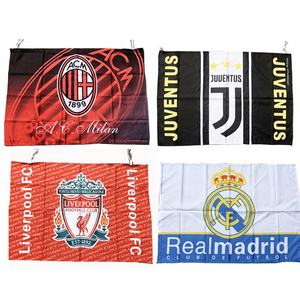 <span class=keywords><strong>Drapeau</strong></span> de fan des <span class=keywords><strong>Real</strong></span> <span class=keywords><strong>Madrid</strong></span>, Chelsea, Paris, Spurs, décoration de bar, <span class=keywords><strong>drapeau</strong></span> en nylon pour équipe de football - Product Image 2