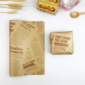 Papier d'emballage alimentaire en gros, qualité alimentaire, pour hamburgers, design personnalisé, taille personnalisée, revêtement PE, anti-graisse, emballage pour hamburgers, papier pour sandwichs, papier d'emballage alimentaire - Product Image 2