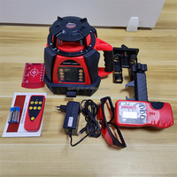 Meilleure vente faisceau rouge diamètre maximum 500M Ak204D niveau laser rotatif