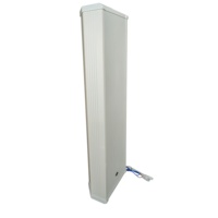 Altavoz de audio profesional de alta gama y bocina IP POE Column Array China's Quran Tower Studio Durable Metal Shell