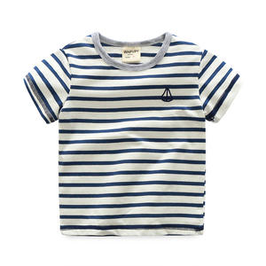 AliExpress Turquía, Compre Directamente del Fabricante en China, Blusa para Niños, Camisetas de Algodón con Rayas Verticales para Niños - Product Image 5