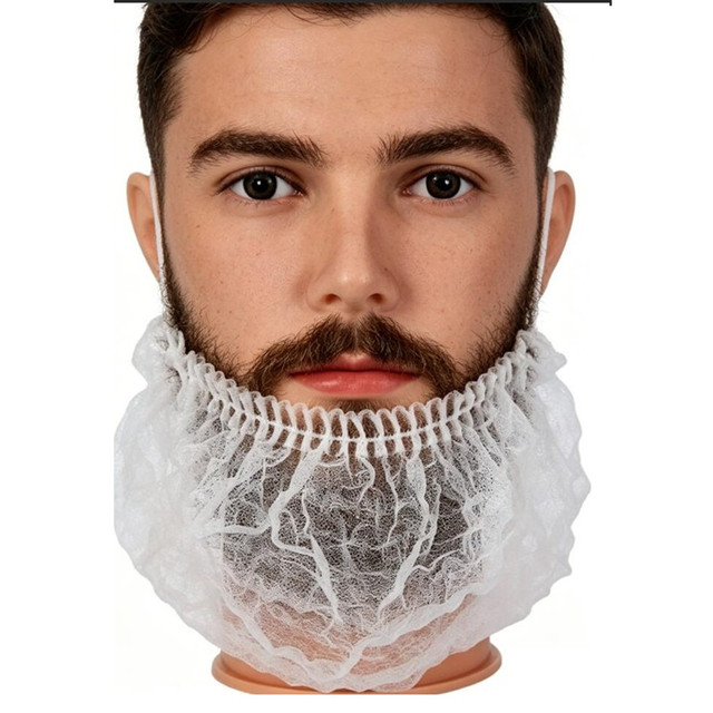 Disposable PP Non-Wovenbeard cover beard cap beard bonnet for Beard Coverage