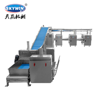 Ligne de production de biscuits Hello Pandan Skywin 2026, machine à fabriquer des biscuits soda, machine à fabriquer des biscuits, machine à biscuits