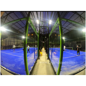 คุณภาพสูงขนาดที่กําหนดเองกลางแจ้งกันน้ํา Paddle Court เต็นท์ <span class=keywords><strong>Padel</strong></span> สนามเทนนิสหลังคา - Product Image 5