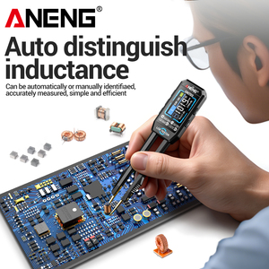 Pinza Medidora Digital Inteligente ANENG GN703, Probador LCR con Precisión Estándar de 0.3V/0.6V para Resistencia, Capacitancia, Inductancia y Diodos - Product Image 2