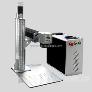 20 to 100w optional 2.5d or jpt 100w 3d mopa fiber laser engraving machine