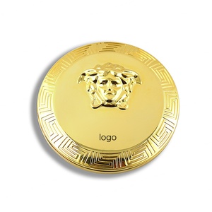 Hot Selling Unique Design Small Gold Decorative <b>Compact</b> Mini Cheap Single Side Pocket <b>Mirror</b> - Product Image 1