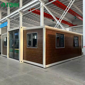 Casa Contenedor Móvil Prefabricada de Lujo Personalizable con Pared Exterior Expandible, Apartamento de 2 Dormitorios, Edificio de Oficinas de 38 m², Resistente a Terremotos - Product Image 1