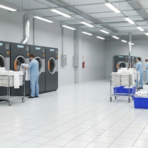 Secadora Industrial de 50 kg con Calefacción a Vapor, Totalmente Automática, de Acero Inoxidable 304, con Certificación CE, Precio de Fábrica - Product Image 3