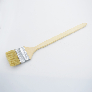 Cepillo de pintura de cerdas de mango de madera largo popular de fábrica para cepillos limpiadores de radiador de tratamiento de pared - Product Image 5