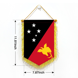 Mini 20x30cm Pennant Car Flags Papua New Guinea Wall Decor Display Accessories <b>Small</b> Ornaments for Hanging - Product Image 4