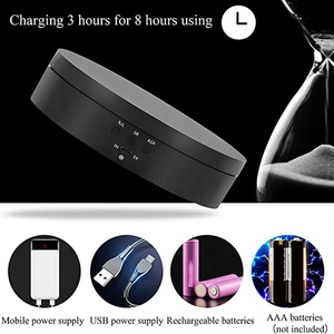 Điện tự động cơ 360 độ xoay bàn xoay hiển thị <span class=keywords><strong>Stand</strong></span>-lý tưởng cho chụp ảnh chụp với mịn 360 ° xoay - Product Image 6