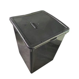 Plastic Square Bee Attracting Bucket 360x300x300 Black For Wild Bee Catching Outdoor Use - Product Image 4