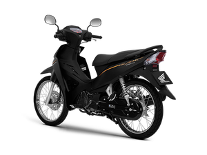 Motocicleta Original Blade 110cc Edición Especial en Negro Mate con Detalles Dorados, Versión con Ruedas de Rayos Resistentes - Product Image 5