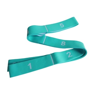 Tali regang Digital kustom olahraga kebugaran lingkaran tari sabuk elastis pita peregangan Yoga untuk Yoga Pilates - Product Image 3
