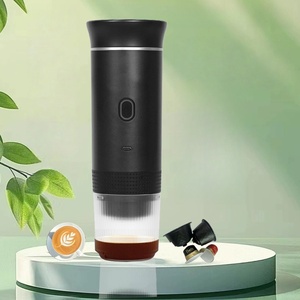 Reusable <b>Portable</b> Minimalist Plastic <b>Coffee</b> Capsule <b>Maker</b> Fast Self-Heating Espresso Machine Large Capacity Car Hiking Camping - Product Image 4