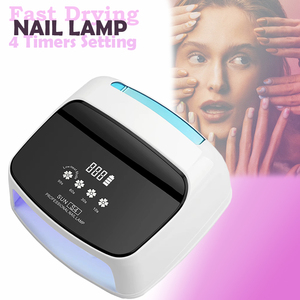 Lampe à ongles UV LED sans fil, 66 perles LED, écran tactile, portable, rechargeable, sécheuse pour usage domestique et professionnel en salon - Product Image 1
