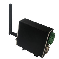 Comunicador Montado en Riel, Dispositivo de Conversión de Serial a WiFi/Ethernet, Protocolo Modbus Completo, Construcción Metálica para Uso Remoto