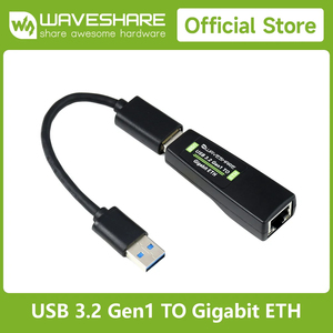 ตัวแปลง Waveshare USB 3.2 Gen1 เป็นกิกะบิตอีเธอร์เน็ต ไม่ต้องใช้ไดรเวอร์ ใช้งานได้ทันที รองรับหลายระบบ K500 - Product Image 2