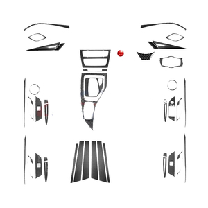 Adhesivo Decorativo Interior de Fibra de Carbono para BMW X1 <span class=keywords><strong>2012</strong></span>  Volante a la Derecha - Product Image 1