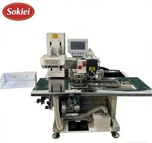 Nouvelle machine à coudre industrielle à point noué, automatique, à une aiguille, à bras, programmable et contrôlée par ordinateur - Product Image 1