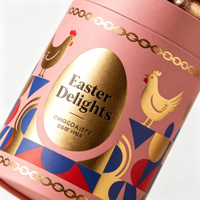 Boîte Cadeau Ronde en Carton Personnalisable avec Logo – Emballage pour Parfums, Cosmétiques, Chocolats, Bonbons, Biscuits, Thé, Fêtes et Rangement