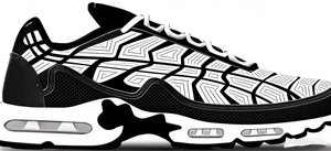 Chaussures de sport confortables à lacets rayées <span class=keywords><strong>TN</strong></span> Plus de haute qualité avec coussin d'air et empeigne en maille pour le basketball - Product Image 6