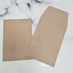 Mini portefeuille en papier kraft rétro du fabricant enveloppe bouton sac pour <span class=keywords><strong>parfum</strong></span> chambre carte Logo personnalisé impression par lots - Product Image 6