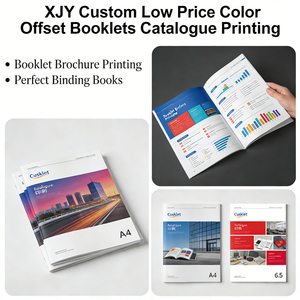Impresión de Catálogos y Folletos a Color con Offset Personalizados XJY a Bajo Precio, Impresión de Folletos con Encuadernación Perfecta - Product Image 2