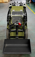 Mini-chargeuse sur chenilles compacte diesel EPA Euro 5 avec moteur Kubota pour l'agriculture et la construction