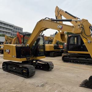 Excavadora CAT 307.5 Amarilla, Hidráulica, Montada sobre Orugas, para Construcción - Product Image 1