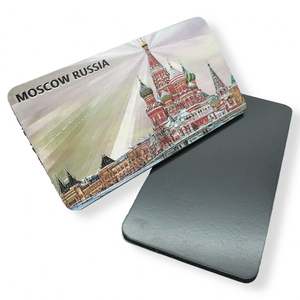 Aimant de réfrigérateur personnalisé en aluminium, souvenir de décoration intérieure à prix avantageux - Product Image 1