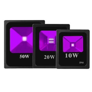 Projecteur noir UV, haute puissance, étanche, IP66, 30W ou 50W, avec prise, éclairage à large faisceau pour décorer la scène de la fête - Product Image 1