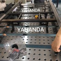 Nouvelle table de soudage 3D polyvalente avec système de fixation universel, dimensions personnalisables et garantie d'un an pour la fabrication de tuyaux et de tubes