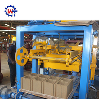 Machine de fabrication de blocs QT4-24, machine à fabriquer des briques, machines à fabriquer des blocs de béton