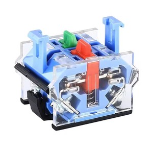 1 Kontak Perak a Sakelar Tombol Tekan LA39 LA38 1NO1NC 2NO Aksesori Kontak DIY - Product Image 6