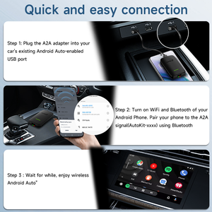 Adaptateur USB Carlink pour CarPlay et Android Auto, compatible avec les applications Google et GPS - Product Image 2